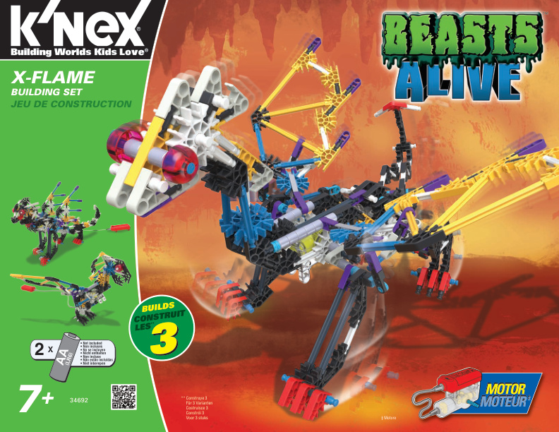 Beasts Alive X Flame 34692 instruction manual