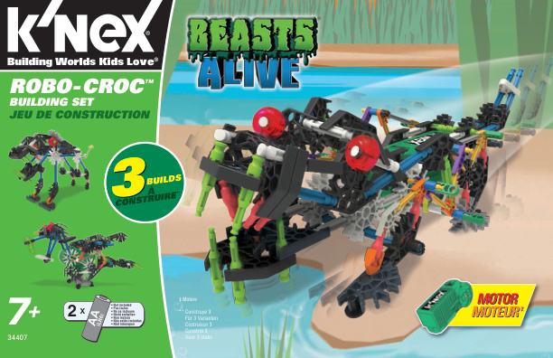 Beasts Alive Robo Croc 34407 instruction manual
