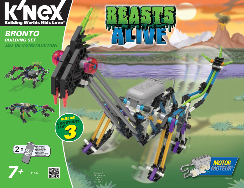 Beasts Alive Bronto 34483 instruction manual