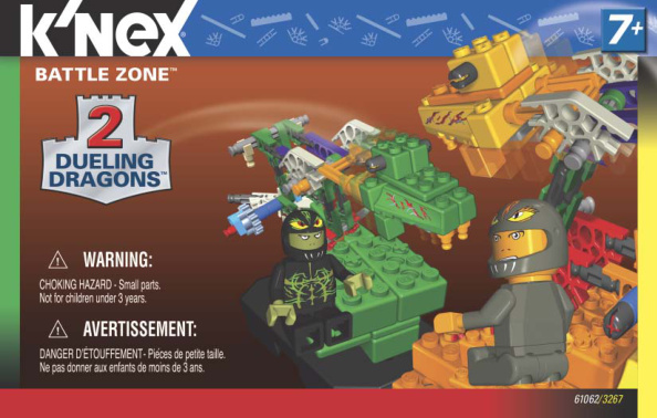 BattleZone Dragons 61062 instruction manual