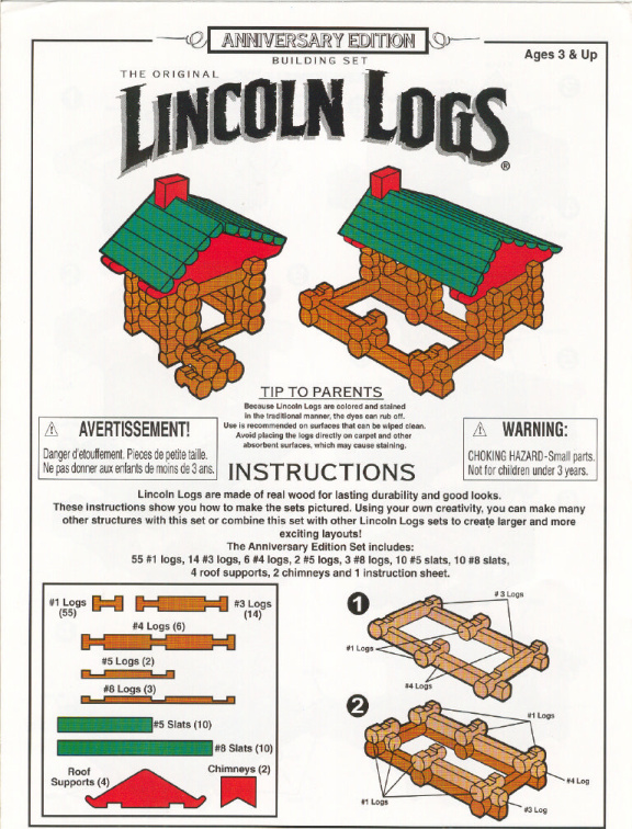 Anniversary Edition 00918 instruction manual