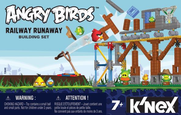 Angry Birds railway runaway 72640 instruction manual