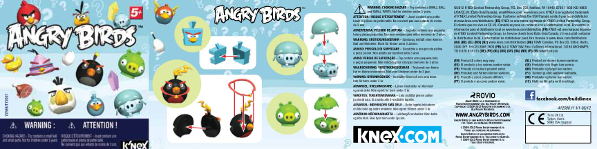 Angry Birds Mystery Bag Series 1 72598 instruction manual