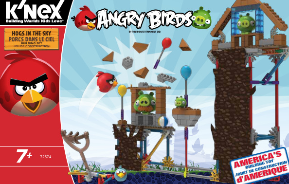 Angry Birds Hogs in the Sky 72574 instruction manual