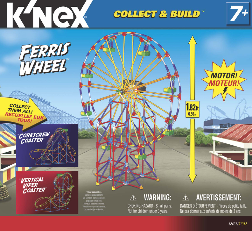 Amusement Park Ferris Wheel 12436 instruction manual