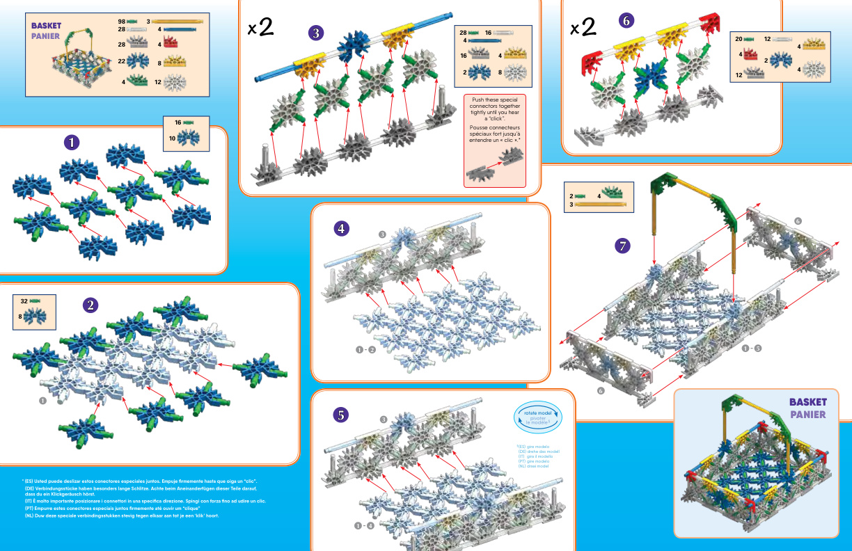 Amazon Bunny and Basket Promo 87483 instruction manual