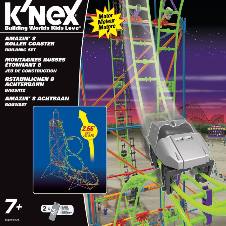 Amazin 8 Roller Coaster 13571 instruction manual