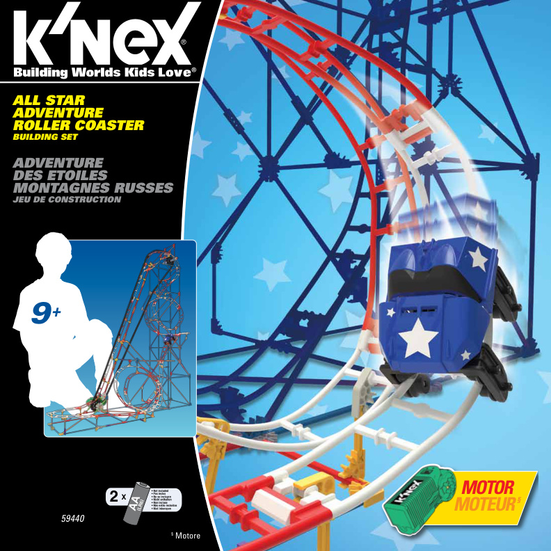 All Star Adventure Roller Coaster 59440 instruction manual