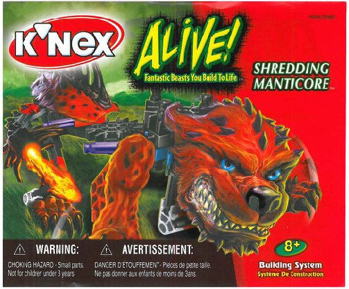 ALIVE Shredding Manticore 11039 instruction manual