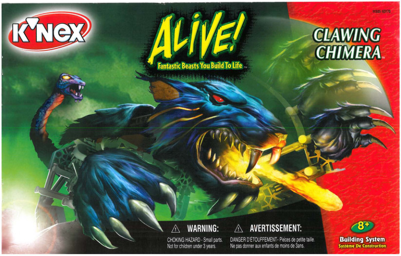 ALIVE Clawing Chimera 11505 instruction manual