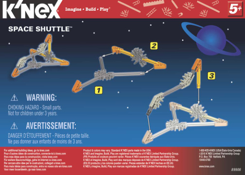 AC Moore Space Shuttle 89906 instruction manual