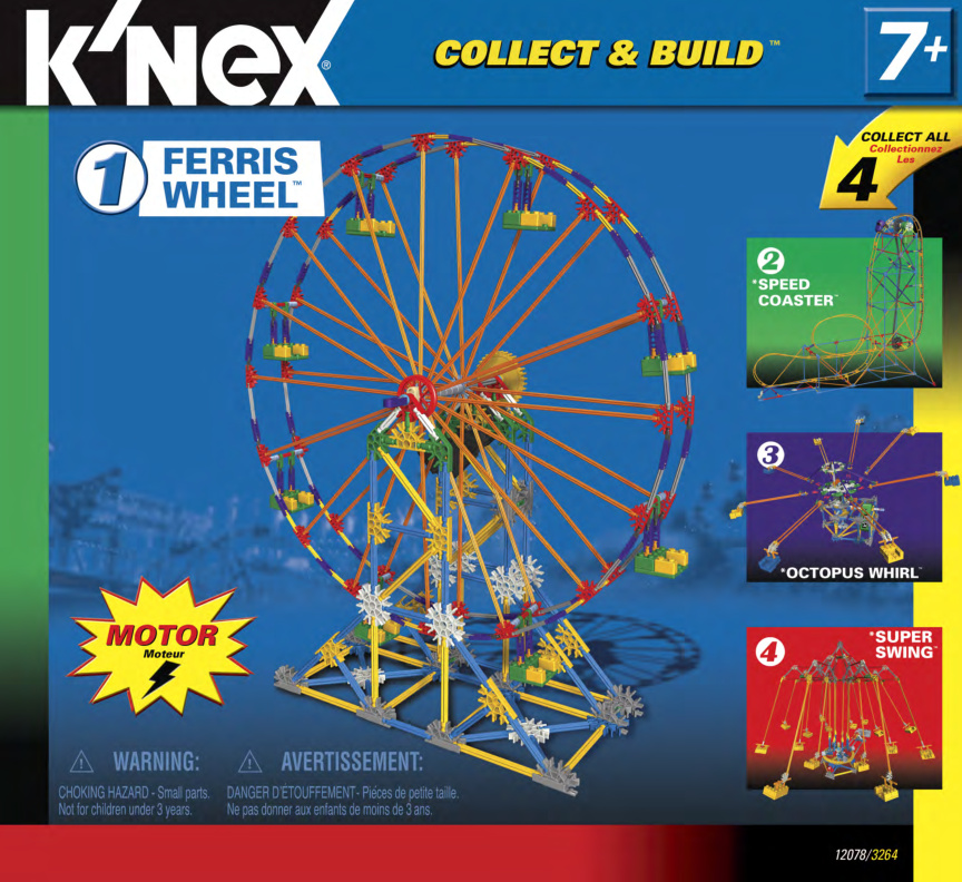12078 Collect and Build Ferris Wheel instruction manual