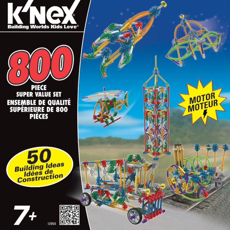 800 Piece Super Value Tub 12950 instruction manual