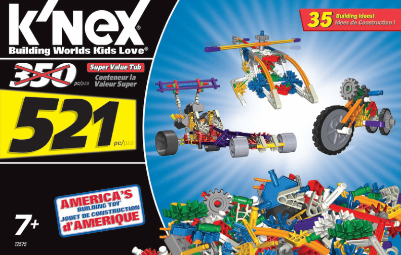521pc Super Value Tub 12575 instruction manual