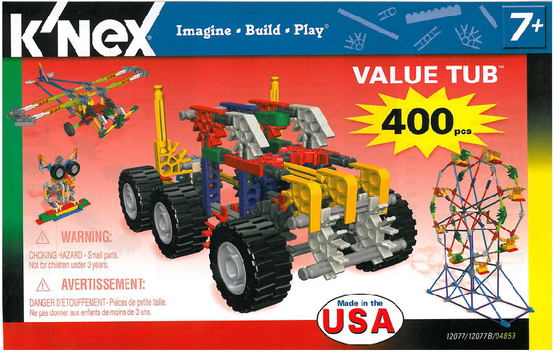 400 Piece Value Tub 12074C instruction manual
