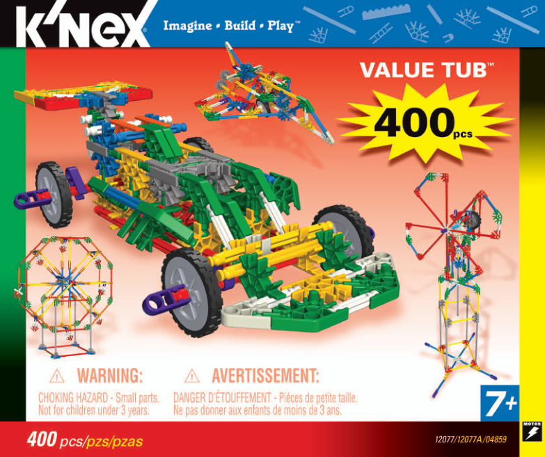 400 Piece Value Tub 12077A instruction manual