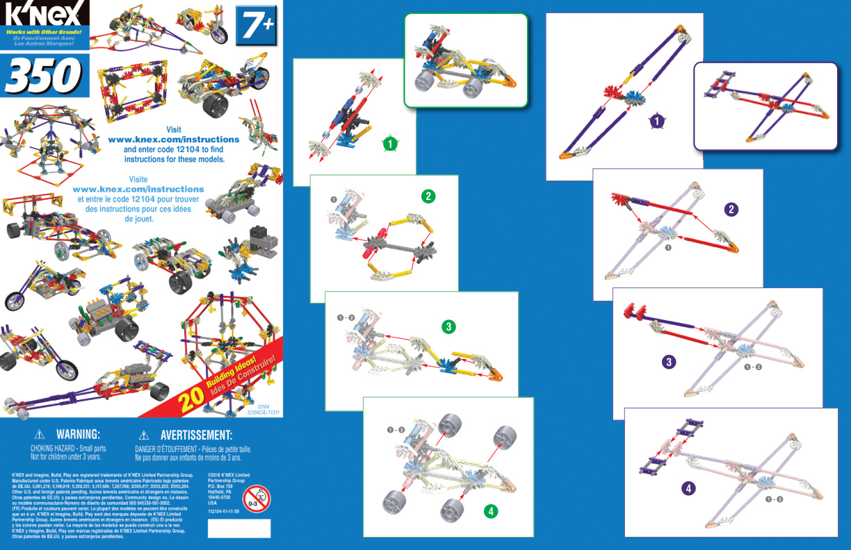 350 Piece Value Tub 12104 instruction manual