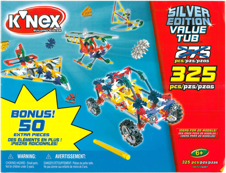 325 Silver Edition Value Tub 12073 instruction manual