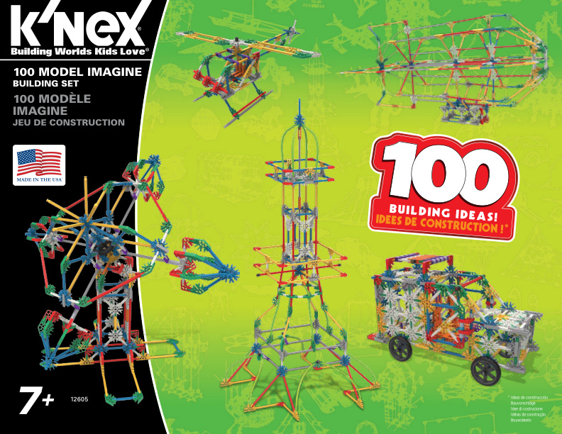 100 Model Imagine Building Set 12605 instruction manual