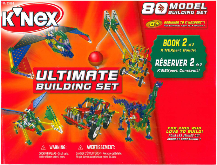 80 Model Ultimate Building Set 15111 instruction manual