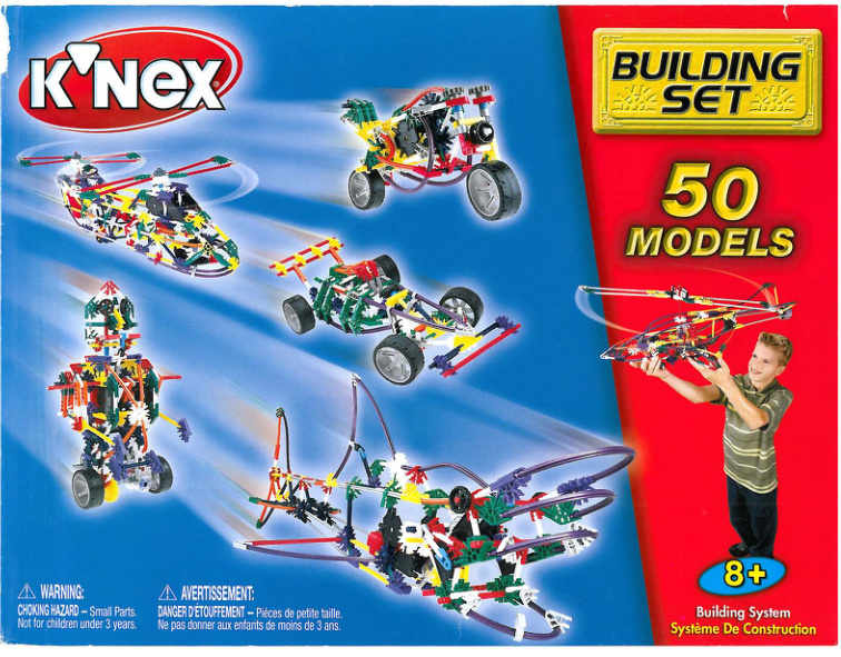 50 Model Building Set 15109 instruction manual
