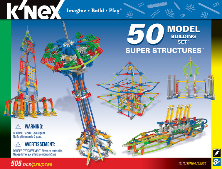 50 Model Super Structures 15115 instruction manual