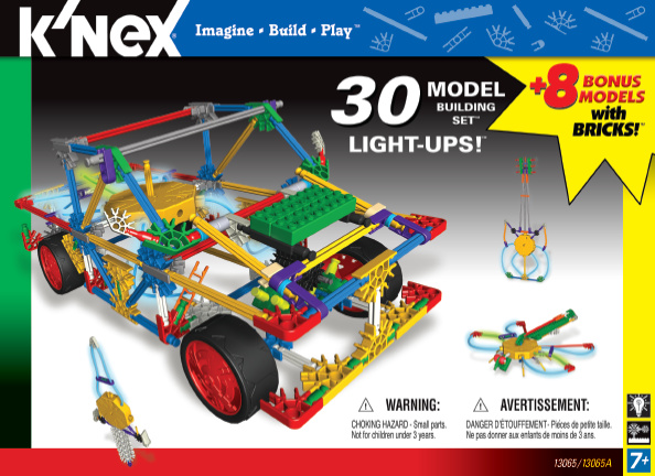 30 Model Light Ups Bonus Brick Book 13065A instruction manual