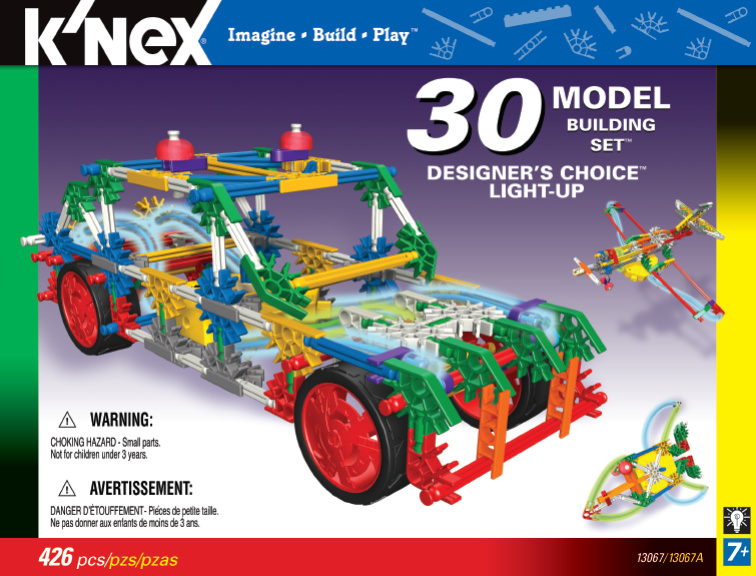 30 Model Designers Choice Light Up 13067 instruction manual