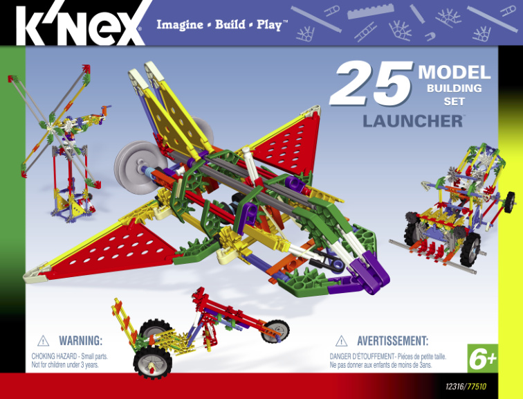 25 Model Launcher Building Set 12316 instruction manual
