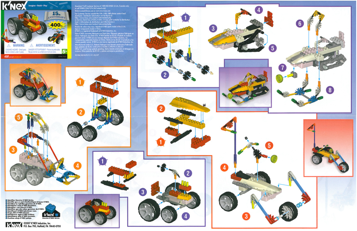 15th Anniversary Tub 13514 instruction manual
