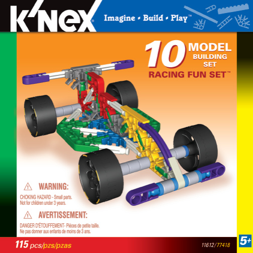 10 Model Racing Fun Set 11612 instruction manual