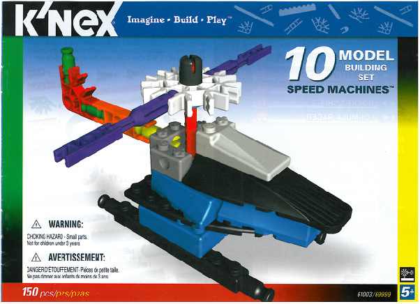 10 Model Speed Machines 61003 instruction manual