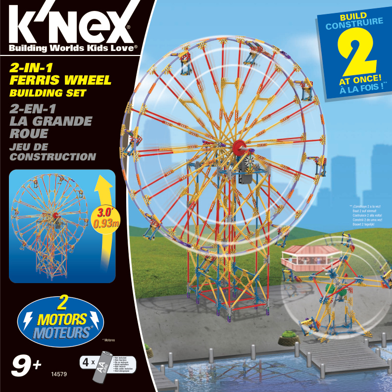 2 in 1 Ferris Wheel 14579 instruction manual
