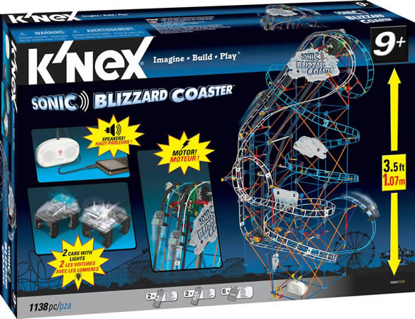 50060 Sonic Blizzard Coaster instruction manual
