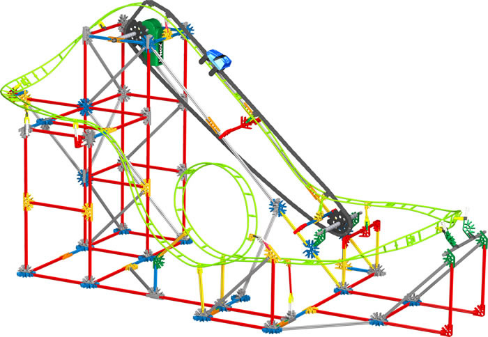 50025 Loopin' Lightning Coaster instruction manual