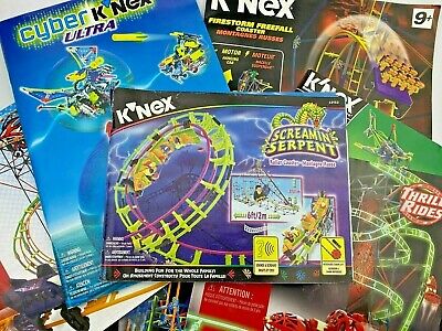K'Nex Rollercoaster Instruction Manuals