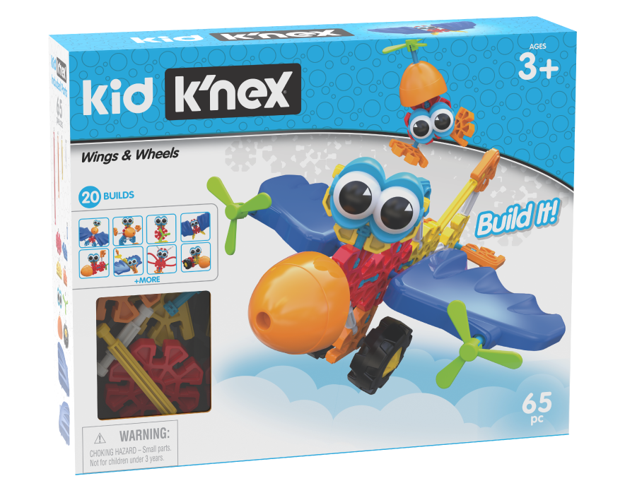 85619 KID KNEX Wings and Wheels instruction manual