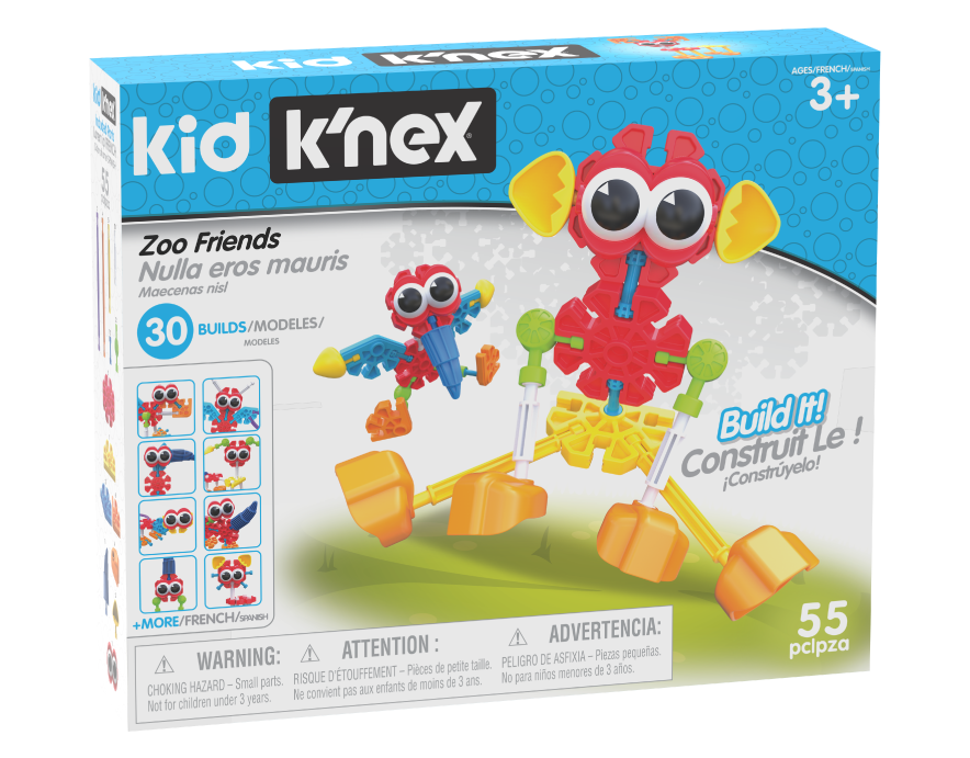 85700 KID KNEX Zoo Friends instruction manual