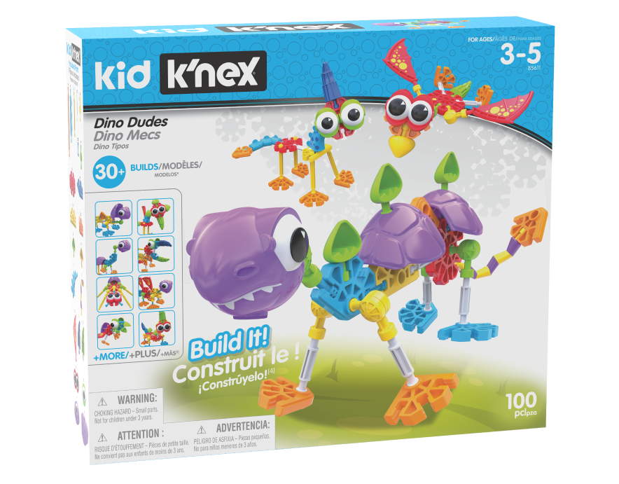 85611 KID KNEX Dino Dudes instruction manual