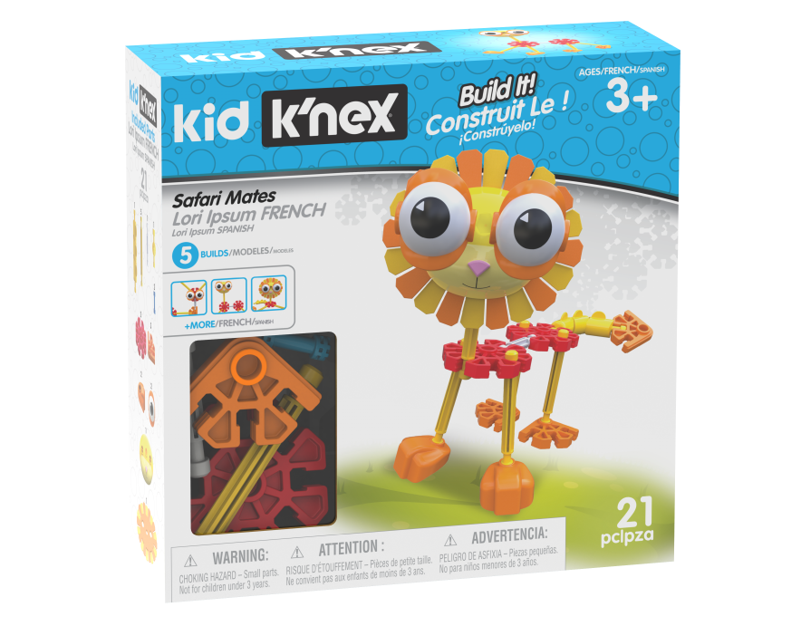 85613 KID KNEX Safari Mates instruction manual