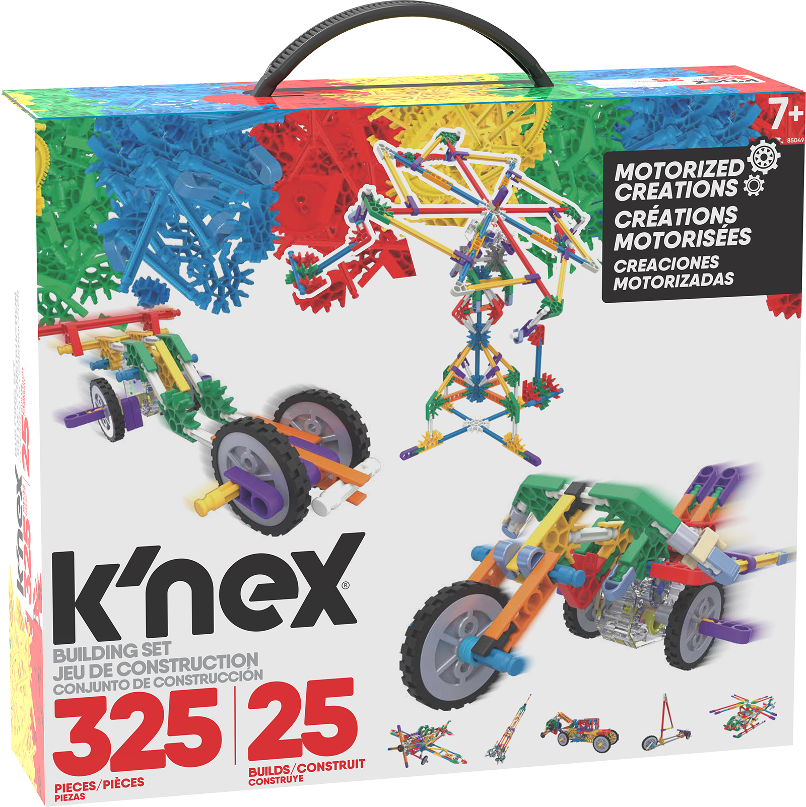 85049 325PC Motorized Creations Core Instruction Manual PDF | Knex