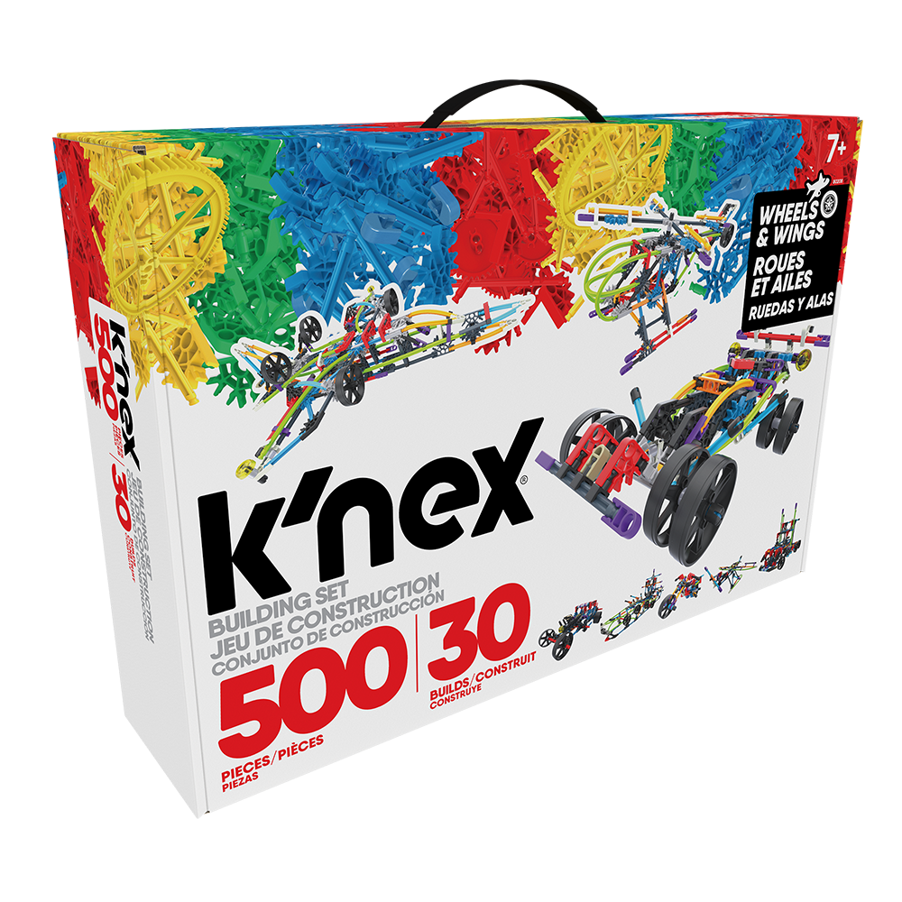 80208 KNEX Wings and Wheels Building Set Main instruction manual