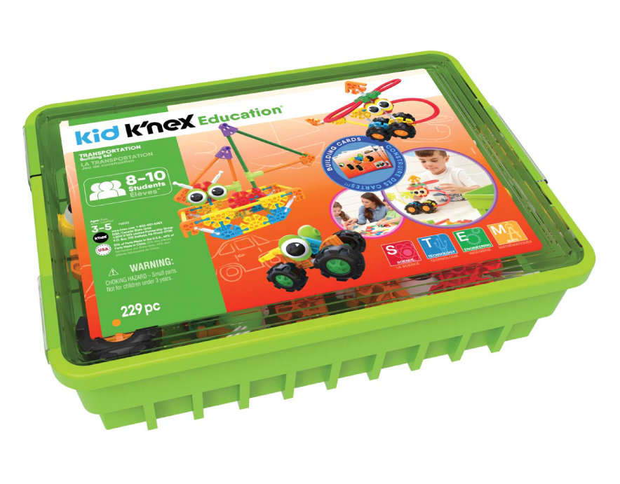 78830 KID KNEX EDUCATION Transportation Cards instruction manual