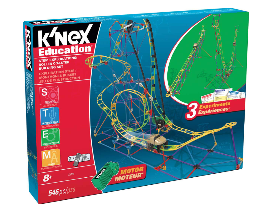 77078 KNEX EDUCATION STEM Explorations Roller Coaster Additional Builds instruction manual