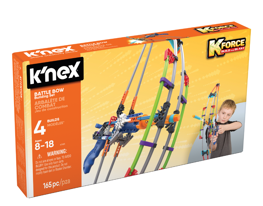47525 KNEX K FORCE Battle Bow Alt Builds instruction manual