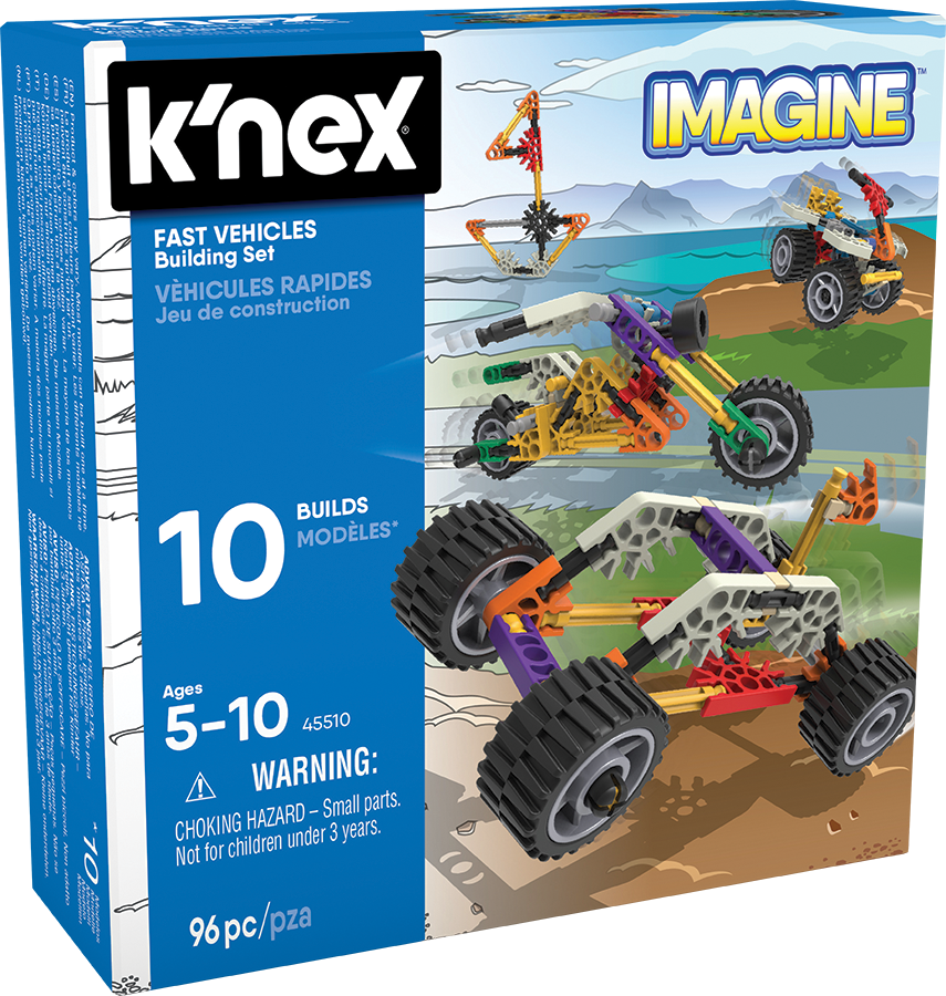 45510 KNEX Fast Vehicles Alternate Build instruction manual