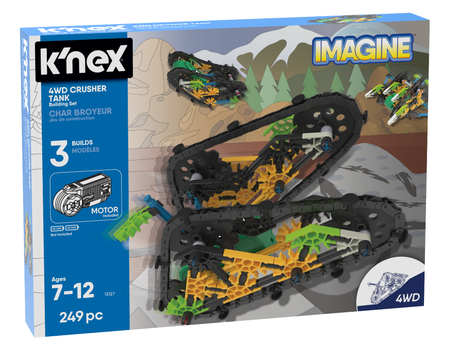 13127 KNEX 4WD Crusher Tank Alt instruction manual