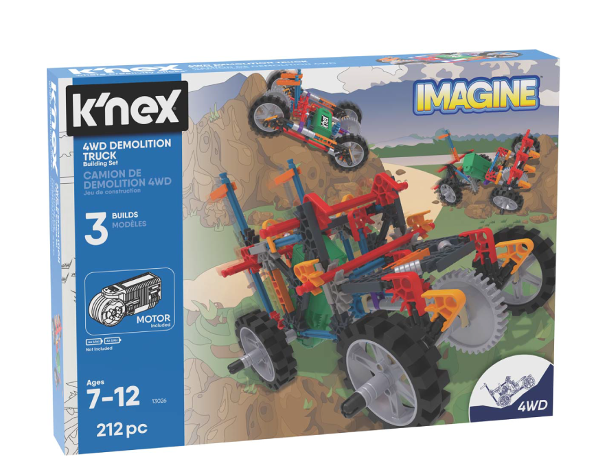 13026 KNEX 4WD Demolition Truck Alt instruction manual