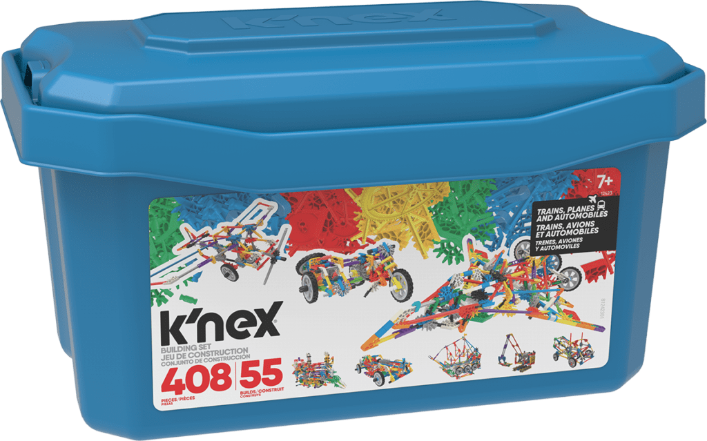 12423 KNEX 408PC 55Build Set