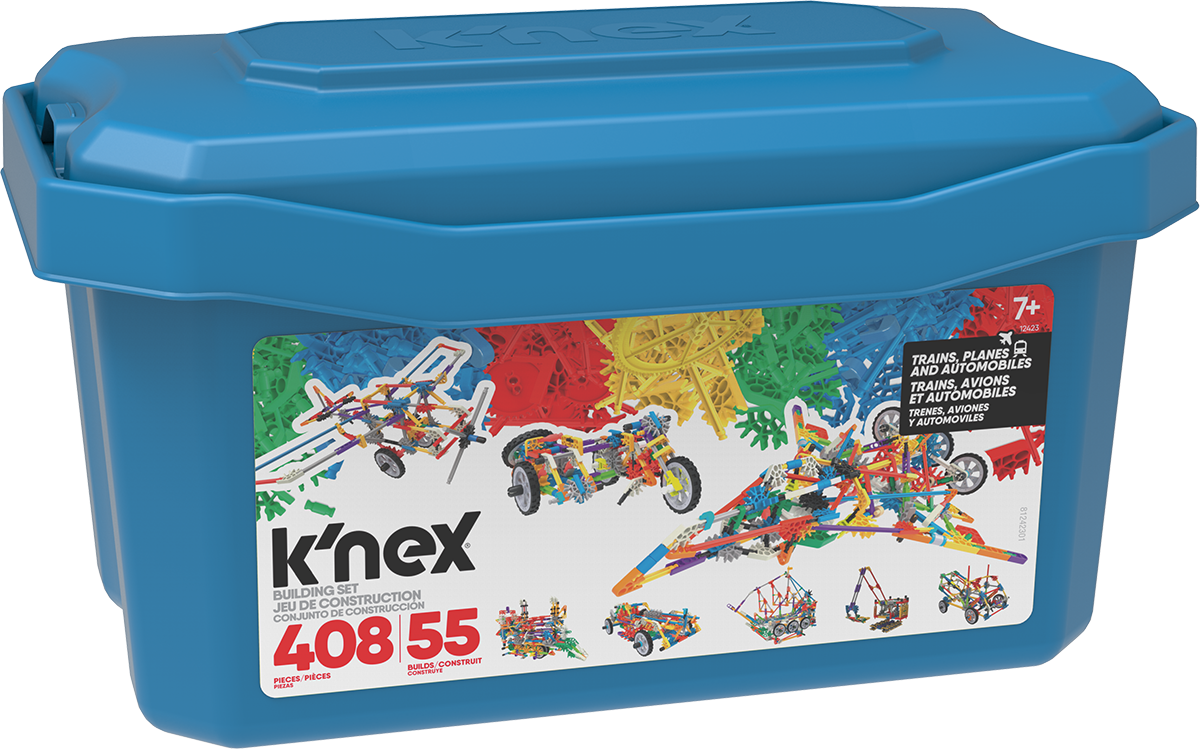 12423 KNEX 408PC 55Build Set instruction manual